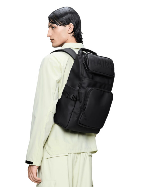 Rains 14000-01 Black Texel Cargo Must Seljakott   Kotid