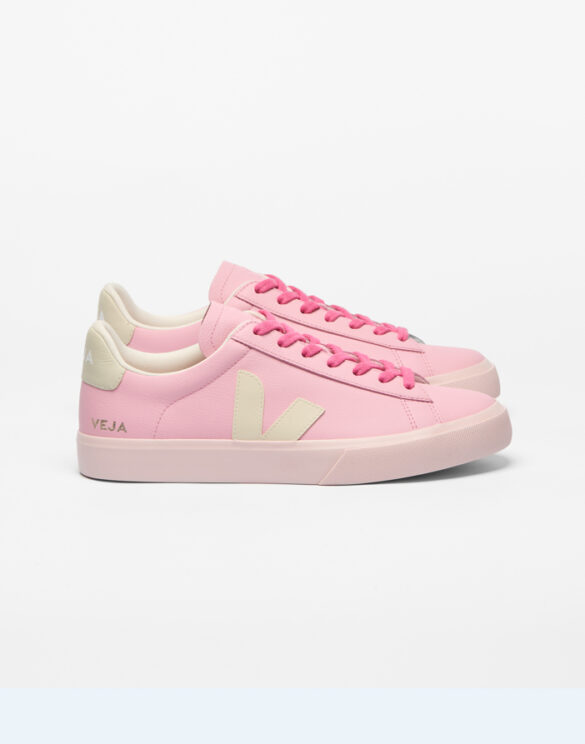 Veja Campo Leather Guimauve Pierre Petale Sneakers