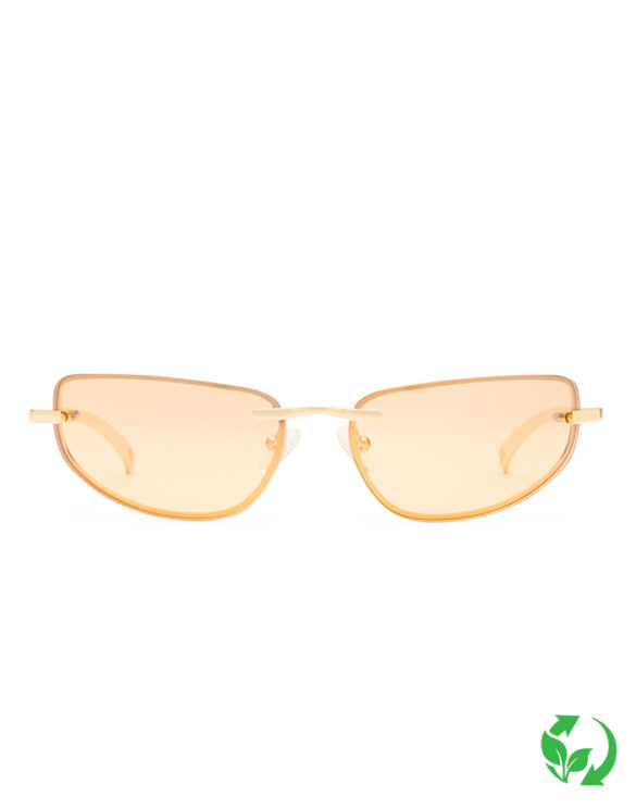 Le Specs Accessories Glasses Bubbles Gold Amber Tint Sunglasses LSU2652312