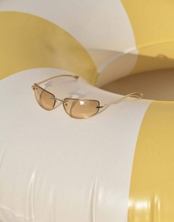 Le Specs LSU2652315 Bubbles Gold Päikeseprillid Aksessuaarid Prillid Päikeseprillid