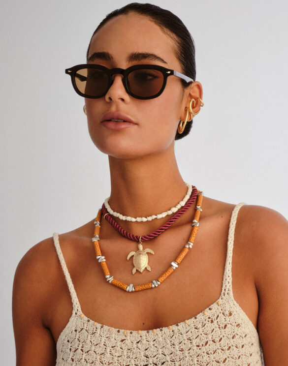 Le Specs Aksessuaarid Prillid Heart Throb Black Light Brown Päikeseprillid LSP2652332