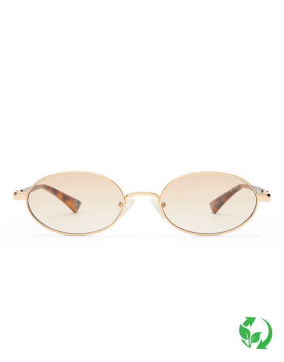 Le Specs LSU2627921 Icicle Bright Gold Brown Grad Päikeseprillid Aksessuaarid Prillid Päikeseprillid