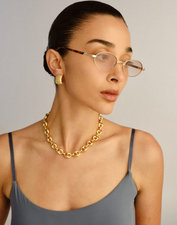 Le Specs Aksessuaarid Prillid Icicle Bright Gold Brown Grad Päikeseprillid LSU2627921