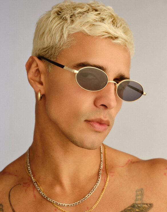 Le Specs LSU2627920 Icicle Bright Gold Sunglasses Accessories Glasses Sunglasses