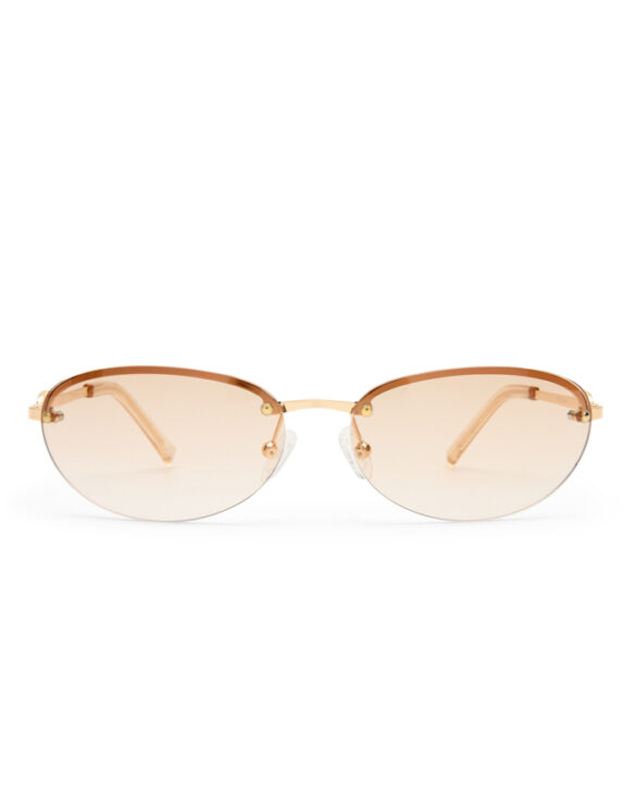Le Specs LSP2552284 Slinky Gold Päikeseprillid Aksessuaarid Prillid Päikeseprillid