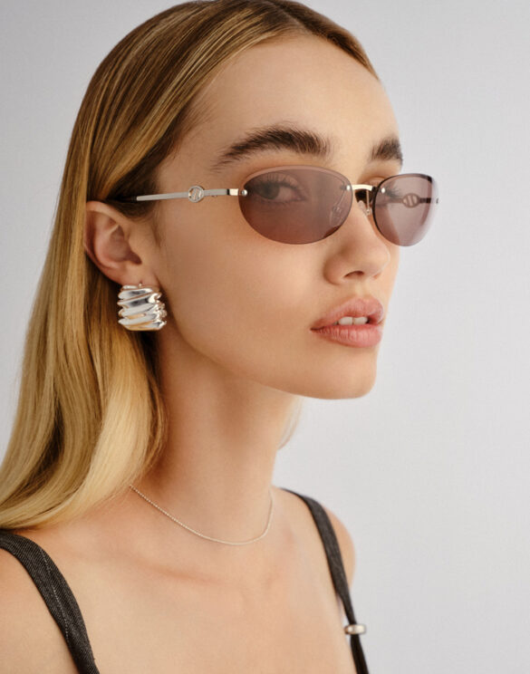 Le Specs Aksessuaarid Prillid Slinky Silver Päikeseprillid LSP2552283