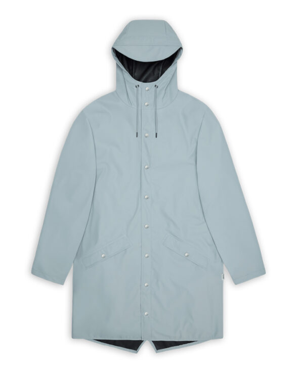 Rains 12020-147 Pool Long Jacket Pool Vihmajakk Meeste riided Naised Ülerõivad  Vihmajakid