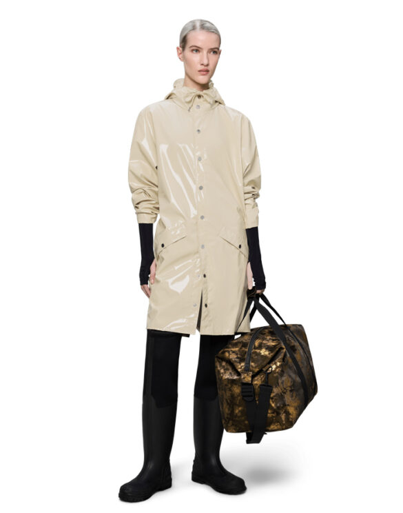 Rains 12020-149 Shore Long Jacket Shore Vihmajakk Meeste riided Naised Ülerõivad  Vihmajakid