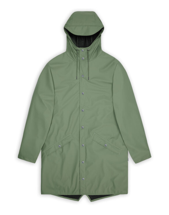 Rains 12020-145 Well Long Jacket Well Men Women  Outerwear Outerwear Rain jackets Rain jackets