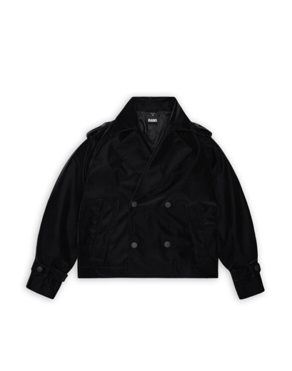 Rains 12610-158 Bite Short Trench Coat Bite Women Men  Outerwear Outerwear Rain jackets Rain jackets