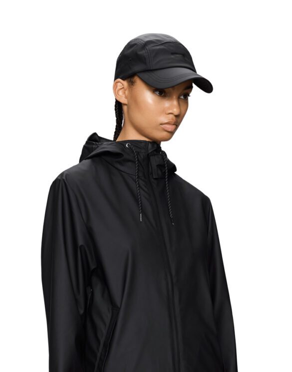 Rains 20330-01 Black 5 Panel Cap Must Nokamüts