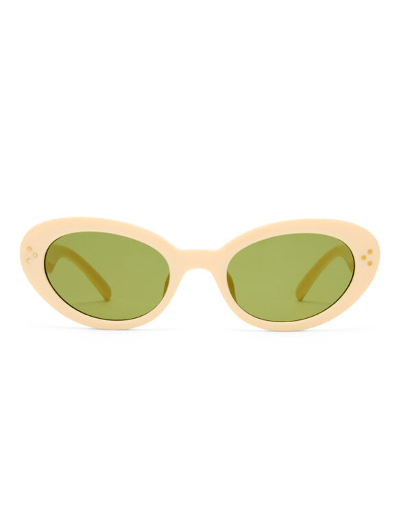 Le Specs LWF2652307 Tootsie Off White Wide Fit Päikeseprillid Aksessuaarid Prillid Päikeseprillid