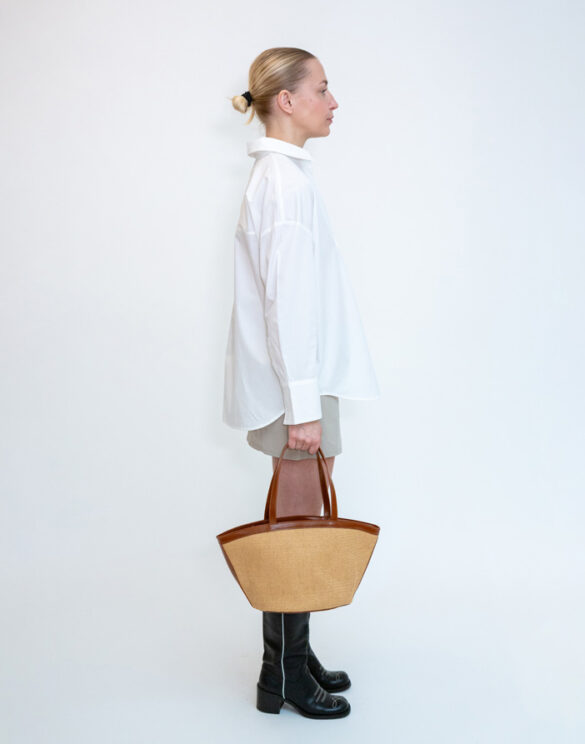 Hvisk Accessories Bags Shoulder bags Bea Raffia Structure Desert 2602-152-152301