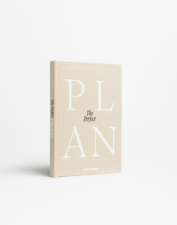 Printworks Weekly Planner - The Perfect Plan, Beige