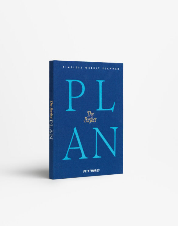 Printworks Weekly Planner - The Perfect Plan, Blue