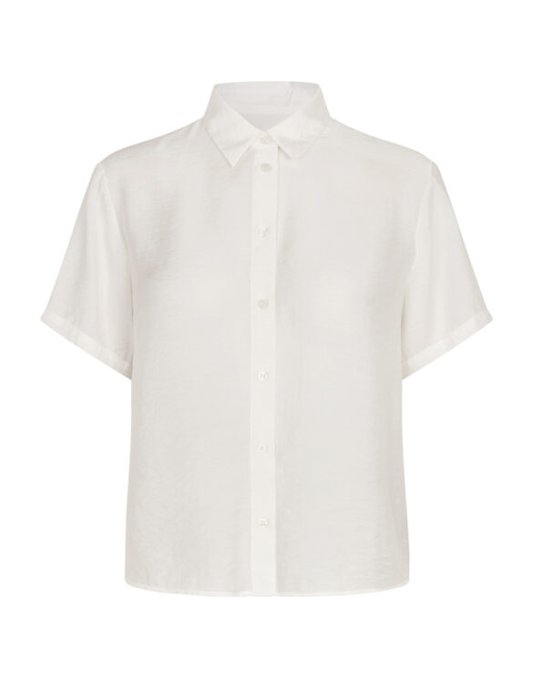 Women Blouses and tops Saminna SS Shirt Egret F25300058-EGRET