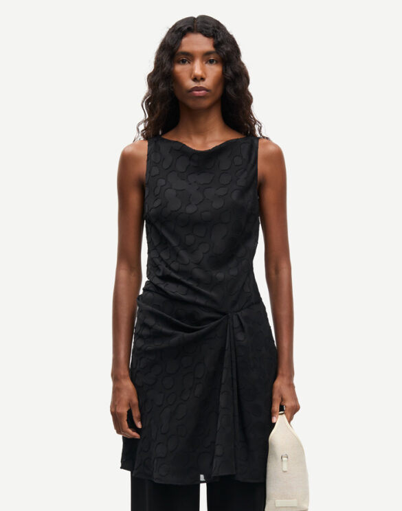 Women Dresses Satina Short Dress Black F26200128-BLACK