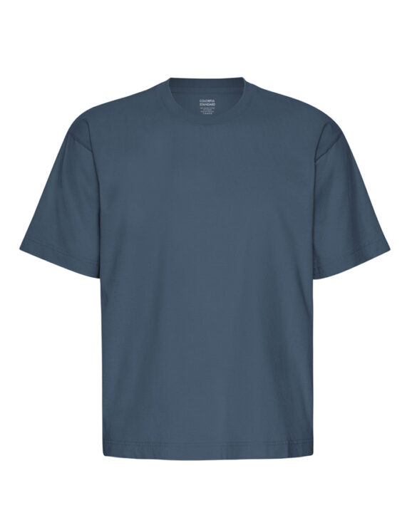 Colorful Standard Men T-shirts Oversized Organic T-Shirt Petrol Blue CS2056-Petrol Blue