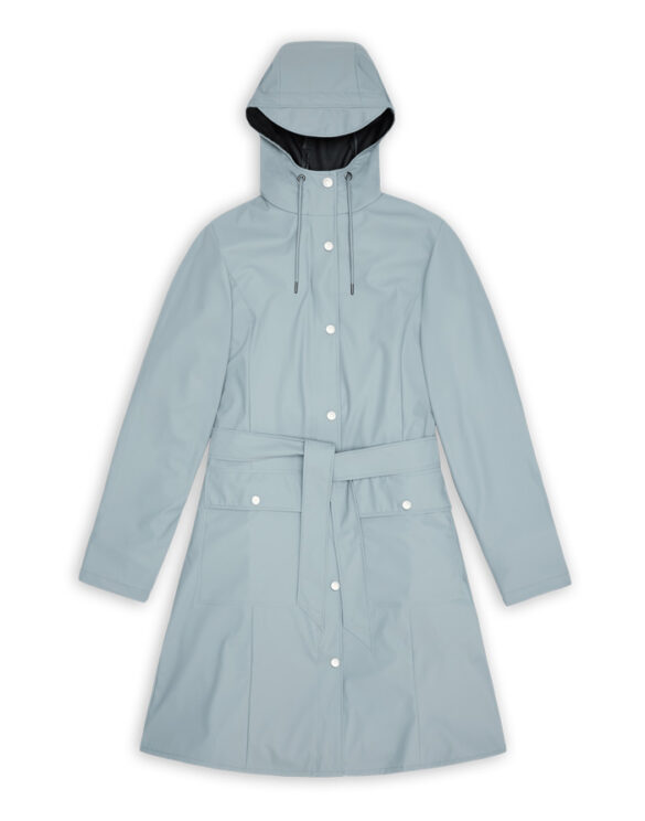Rains 18130-147 Pool Curve Long Jacket Pool Women   Outerwear  Rain jackets