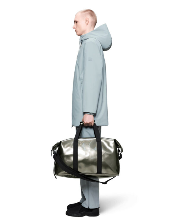 Rains 14200-150 Raven Hilo Weekend Bag Raven Kott   Kotid