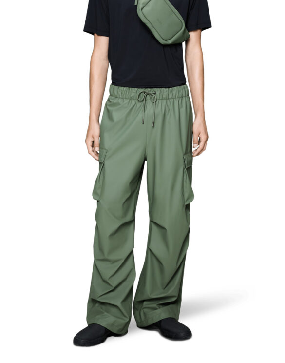 Rains 18310-145 Well Pocket Rain Pants Wide Well Vihmapüksid Meeste riided Naised Püksid  Pikad püksid