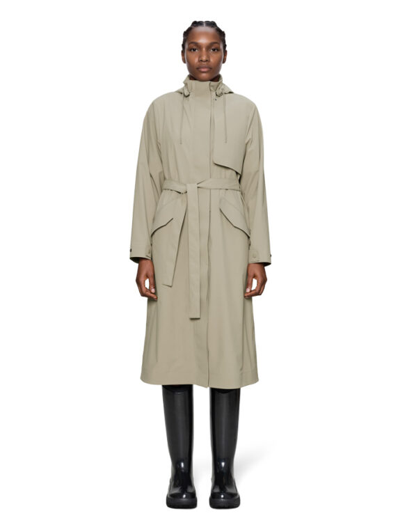Rains 12560-133 Beige Suva Hardshell W Coat Beež Mantel Naised  Ülerõivad  Kevad- ja sügisjoped