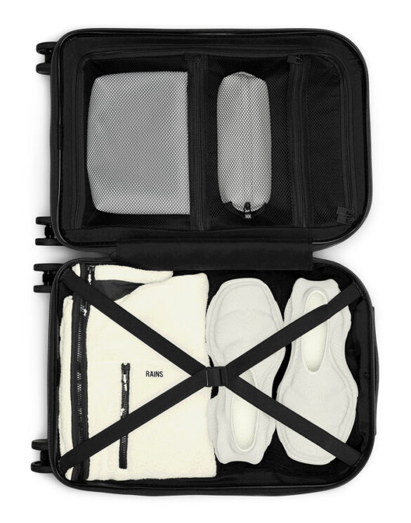 Rains 14190-150 Raven Texel Cabin Trolley Raven Reisikohver Kotid