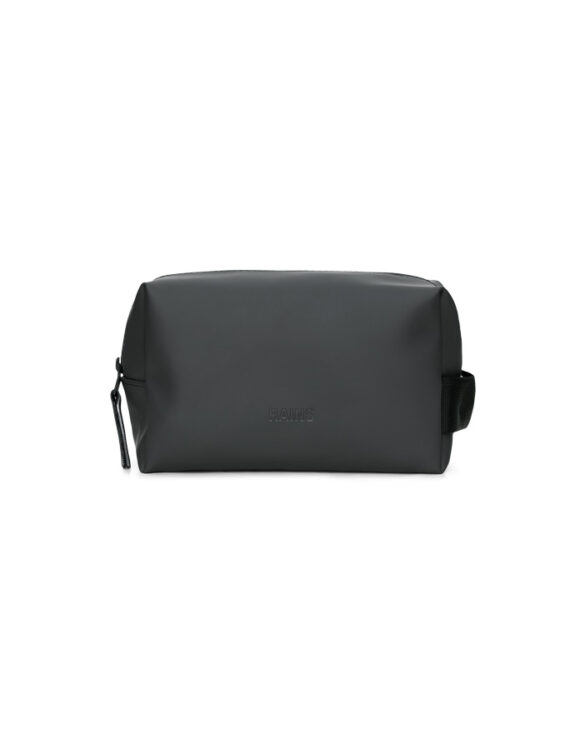 Rains 15580-153 Dark Grey Wash Bag Small Dark Grey   Bags