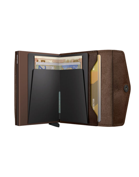 secrid-envelope-wallet-vintage-chocolate-open